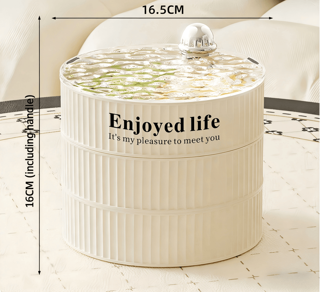 High - end fruit platter, new luxury candy box, nut and dried fruit display and storage box - Milo