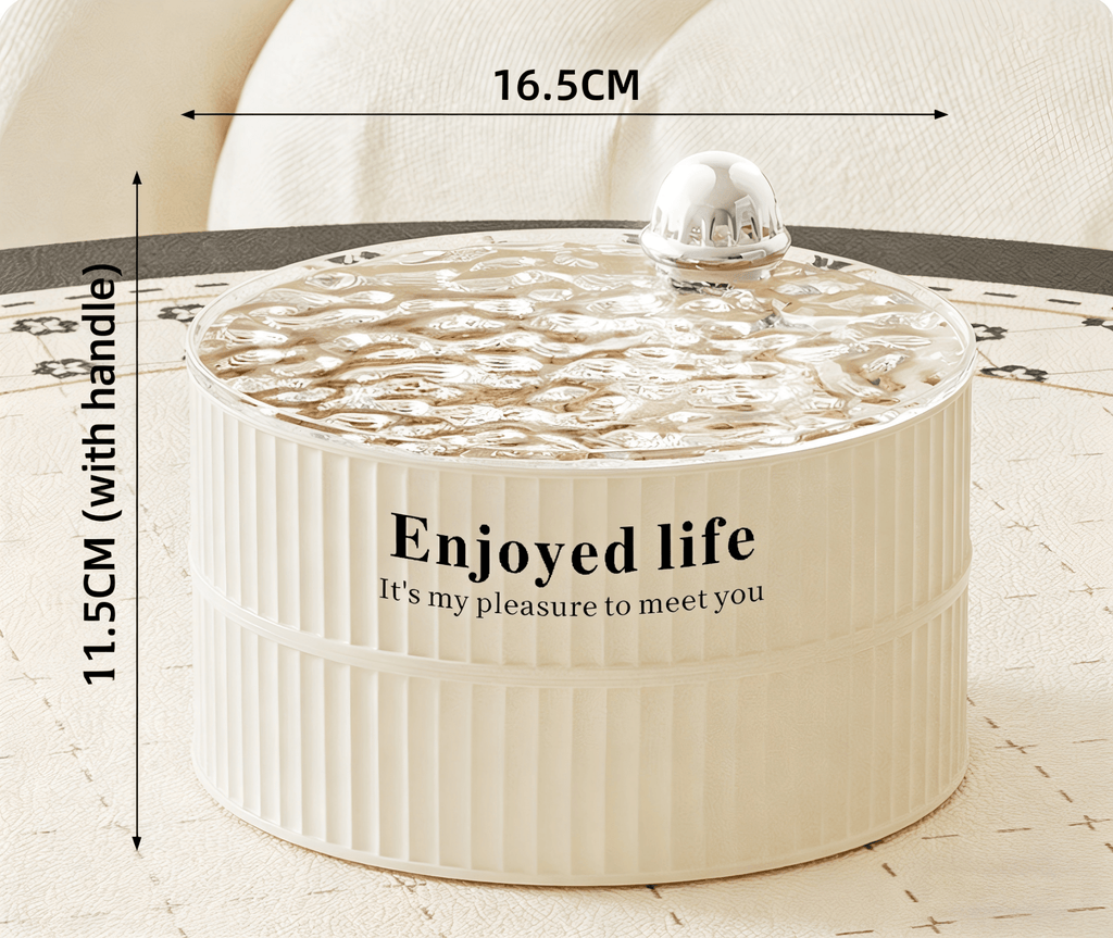 High - end fruit platter, new luxury candy box, nut and dried fruit display and storage box - Milo