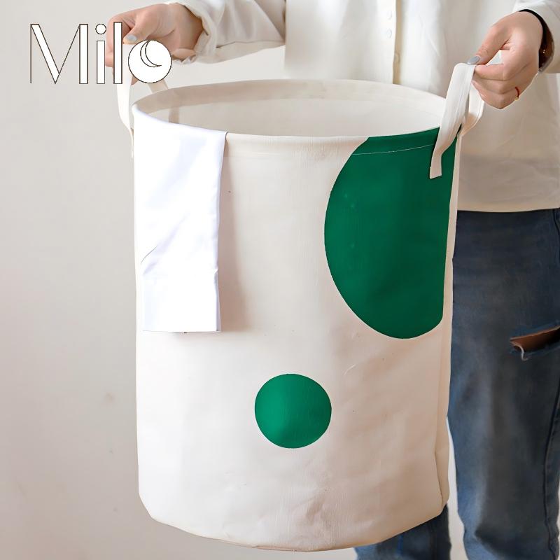 Milo Kids Fabric Storage Bin - Soft Blue - Milo