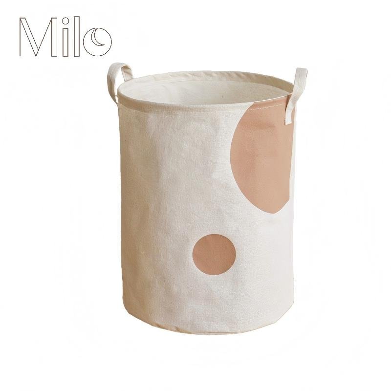 Milo Kids Fabric Storage Bin - Soft Blue - Milo