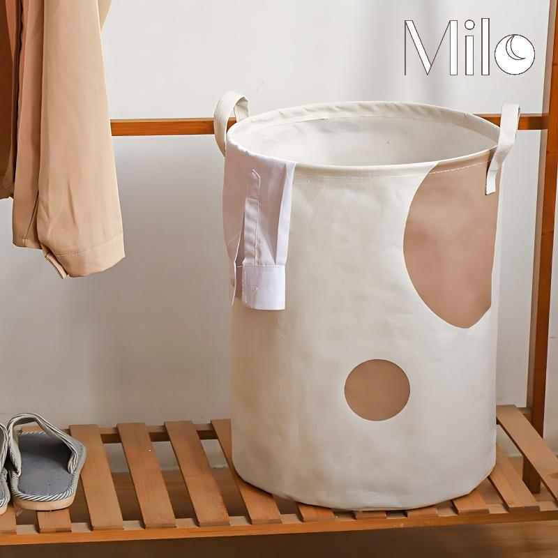 Milo Kids Fabric Storage Bin - Soft Blue - Milo